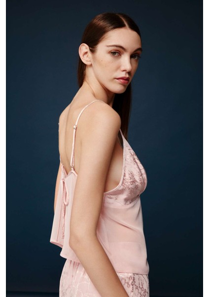 Kadın Viskon Askılı Bluz ve Şort Pijama Takımı 30014 fiyatları