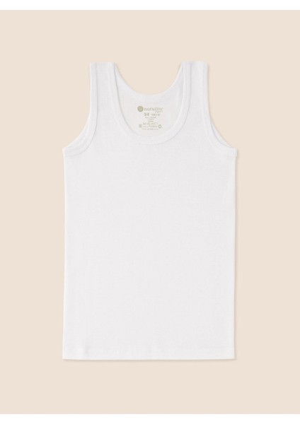 Erkek Çocuk Organik Pamuk Ribana Atlet 3'lü Paket