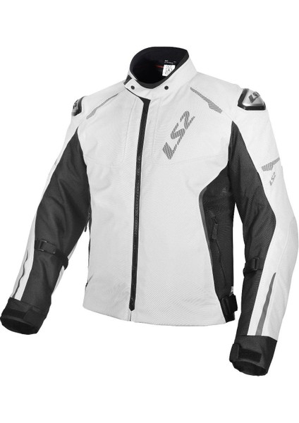 Zoom Korumalı Motosiklet Mont Gri-Siyah