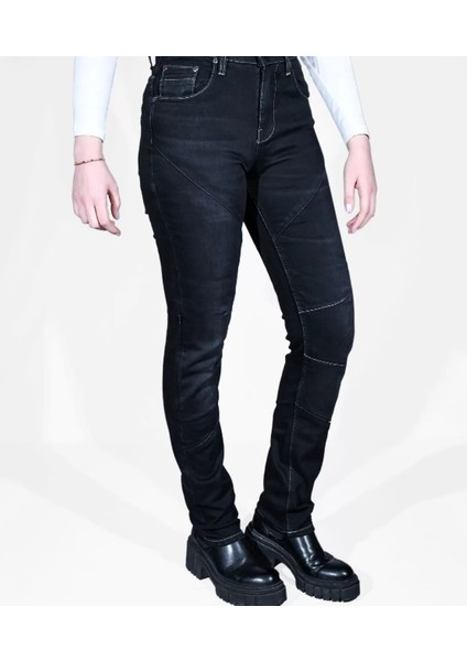 Karayel Korumalı Motosiklet Kot Pantolon Unisex
