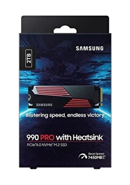 990 Pro M.2 NVMe 2 TB Soğutuculu Disk 7450/6900MB/s Hızında Oyun ve Veri Depolama modelleri
