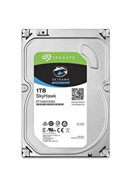 Skyhawk 3,5 inç Güvenlik Kamerası Diski 1TB 5900RPM 180MB/s Okuma Hızı fırsatları