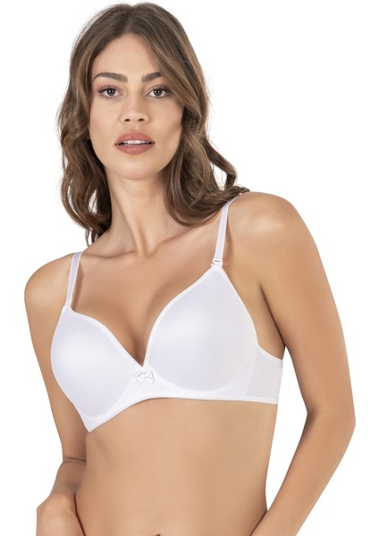 Basic B Cup Çıkartılabilir Askı Destekli Sütyen | Beyaz