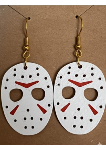 Halloween Jason Küpeler