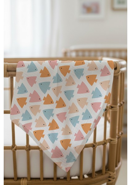 Çok Amaçlı Müslin Örtü 100X120 +Kase