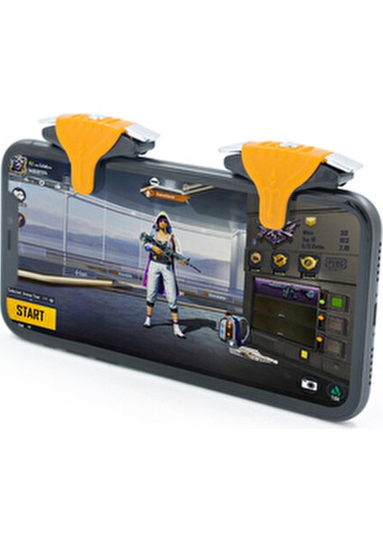 Pubg Oyun Tetik Aksesuarı JO-GT01 Siyah Uzun Süreli Oyunlar İçin Tasarlandı modelleri