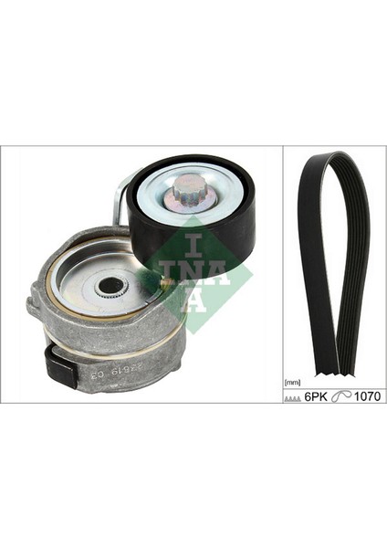 Mtxdpn Alternatör Gergi Kiti 6PK1070 Corsa F-CROSSLAND-MOKKA-P108-P208-P301-P308-P508-P2008-C-ELYSEE- C3-C4-Ds3-Proace 1.2 B-D-F12XHT Puretech