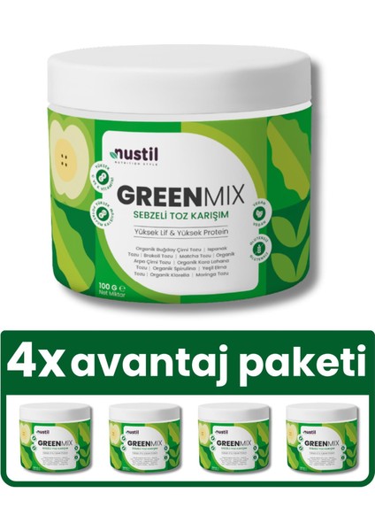Green Mix Sebzeli Toz Karışım 100G X4