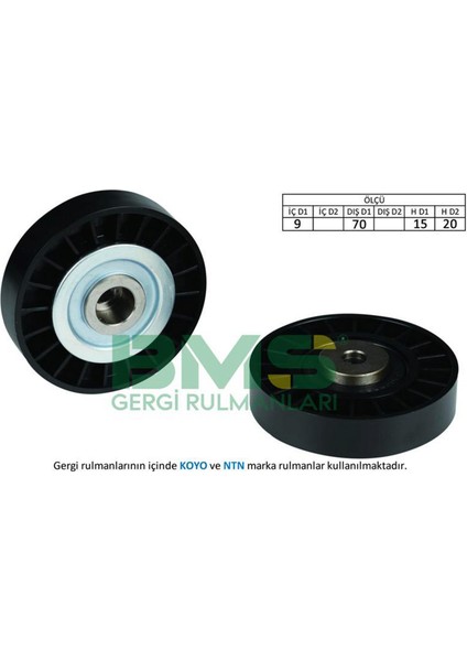 Mtxdpn Alternatör Gergi Rulmani Clio Ii 1.4-1.6 98-05 Kangoo 1.4 97- Exp 1.4 97