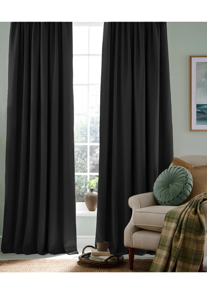 Siyah Blackout Işık Geçirmez Termal Karartma Güneşlik Perde (EN X BOY) indirimleri