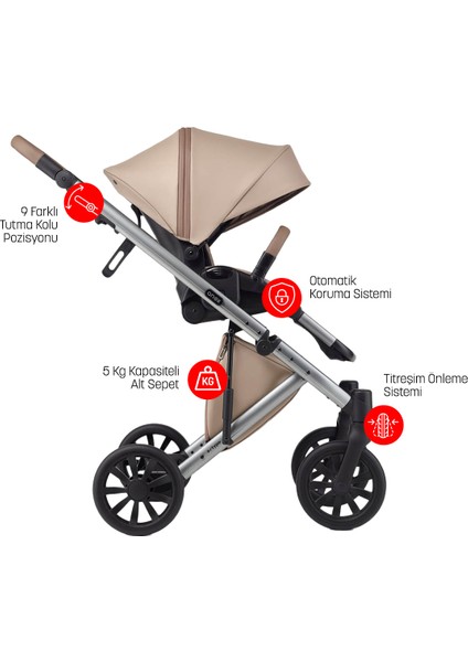 Anex® E/type Travel Set - Truffle