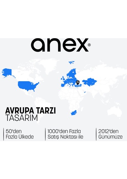 Anex® E/type Travel Set - Truffle