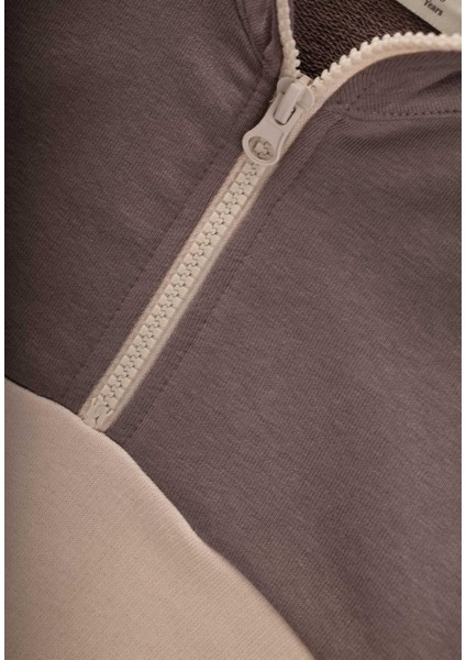 Sweatshirt Takım 2-10 Yaş Bej modelleri