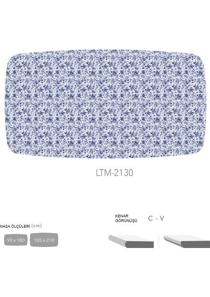 Cdf Masa Tablası 90X180 - DCLTM2130