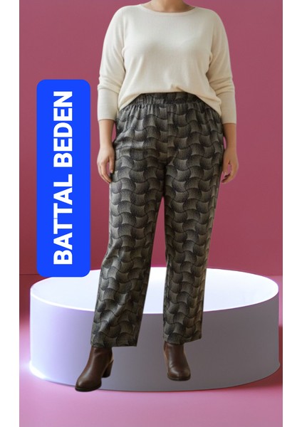 Kadın Bayan Büyük Battal Extra Turbo Jumbo Beden Viskon Süet Penye Kumaş 2 Yan Cep Pantolon Eşofman Altı Pijama Altı 150 Kilograma Kadar Olur Bol Likralı Esneyen Kumaş Bel Lastikli Süs Bagcıklı