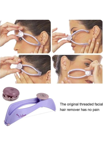 Slique Iple Yüz Tüy Alma Aleti Kaş Kıl Alıcı Epilatör (5148) fırsatları