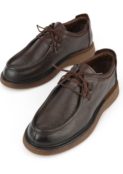 , Erkek Hakiki Deri Ayakkabı 1531007Z3197 Kahve indirimleri