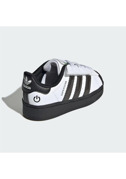 Superstar LED Lights Comfort Closure El I Beyaz-Siyah Bebek Spor Ayakkabı JS1293