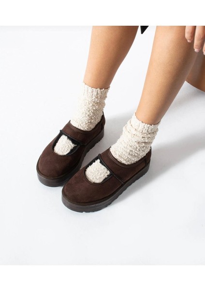 Carren Kahverengi Süet Bot