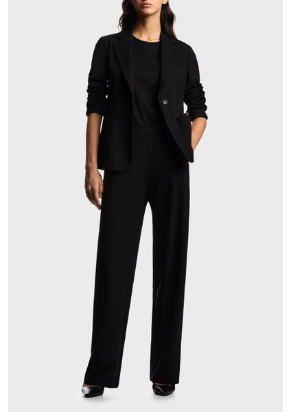 Relaxed Fit Lastikli Bel Geniş Paça Pantolon Bayan Pantolon EW002921 AF12911 UC001 fiyatları