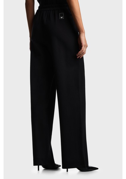 Relaxed Fit Lastikli Bel Geniş Paça Pantolon Bayan Pantolon EW002921 AF12911 UC001 modelleri