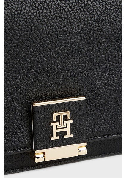 Logolu Çıkarılabilir Askılı Çanta Bayan Çanta AW0AW17726 Bds indirimleri