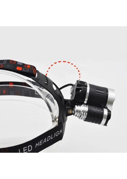 3 Başlıklı Şarjlı Kafa Feneri WT-256 modelleri