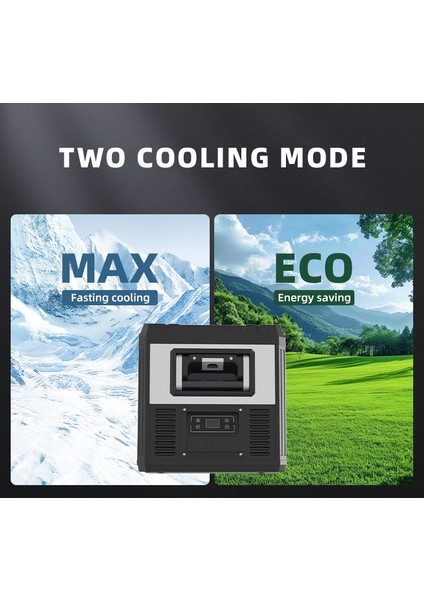 U50-D 50L Kompresörlü Taşınabilir Araç Dondurucu Buzdolabı indirimleri