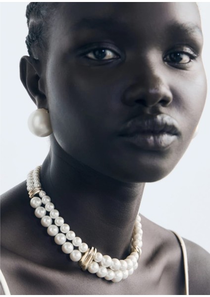 - Muse Necklaces - Inci Detaylı Trend Kadın Kolye (KOD-369) indirimleri