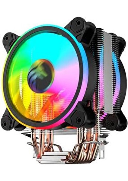 HD6.2 Pro CPU Soğutucu 120 mm Fan ile Sessiz Çalışma 2011 Soket Uyumlu