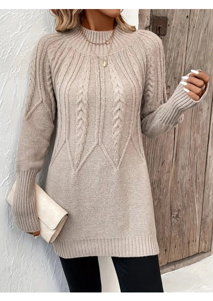 Mdb Kadın Uzun Kollu Yarı Balıkçı Yaka Triko Bluz fiyatları