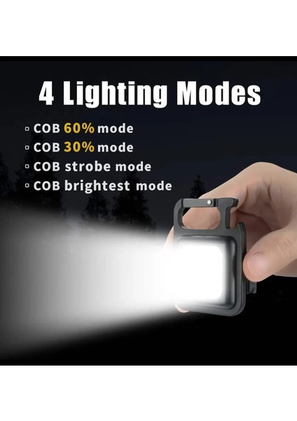 F.20A Mıknatıslı Kamp Feneri El Feneri 800 Lümen 30 Cob fiyatları