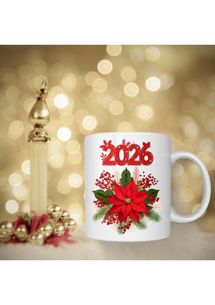 Yılbaşı Temalı Özel Kupa Yılbaşı Hediyelik Kupa