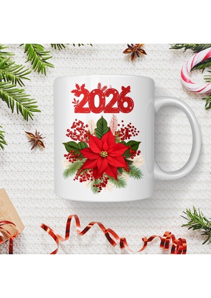 Yılbaşı Temalı Özel Kupa Yılbaşı Hediyelik Kupa modelleri