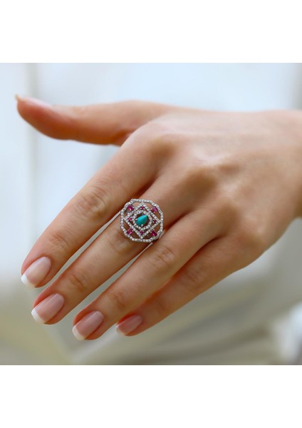 Aria Stone Serisi Gümüş Yüzük modelleri