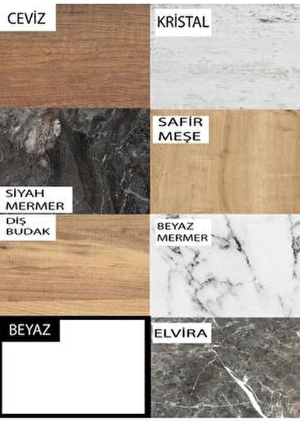 Açılır Masa Calcutta Modern Tasarım 70x120 cm +4 Adet Vera Sandalye Takım modelleri