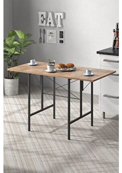 Katlanır Mutfak Masası Modern Ahşap Tasarım 1625 Kullanışlı ve Şık modelleri