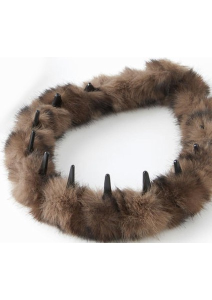 Yumuşak Kürklü Dekorlu Geçmeli Taç fiyatları