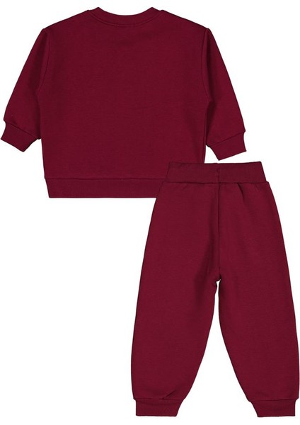 Chıcago Nakışlı 2-5 Yaş Eşofman Takımı - Bordo 3-4 Yaş fiyatları