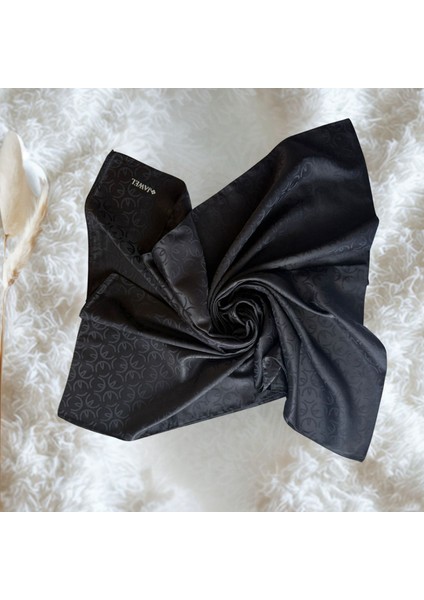 Yuvarlak Desenli Jakarlı Şal