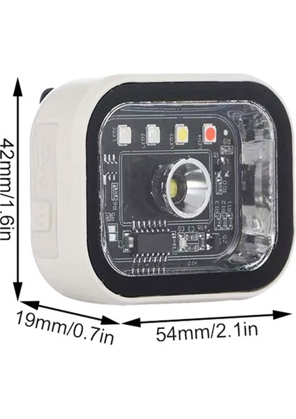 Sensörlü Mıknatıslı Fonksiyonlu Kamp. Balıkcılık .avcılık Çok Amaçlı Kafa Feneri
