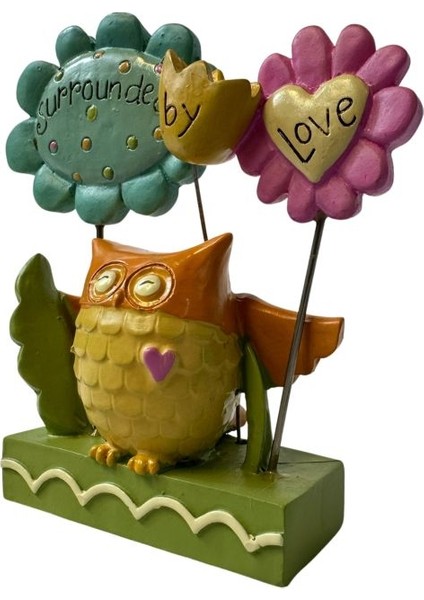 1986 Surrounded By Love Temalı Dekoratif Masa Üstü Biblo modelleri