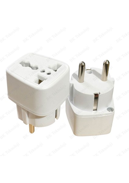 Universal Amerikan Ingiliz Tipi Çevirici Fiş Priz Dönüştürücü