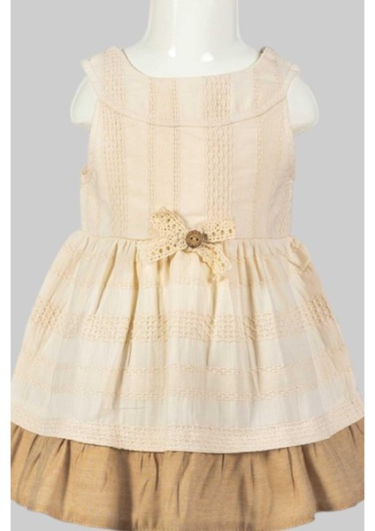 Kız Bebek/çocuk Fiyonklu Yazlık Elbise %100 Pamuk fiyatları