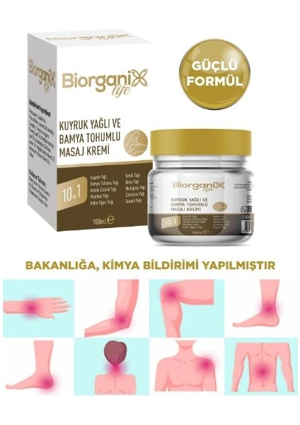 Kuyruk Yağlı ve Bamya Tohumlu Krem 100 ml – Kas ve Eklem Rahatlatıcı Isıtıcı Etkili fiyatları