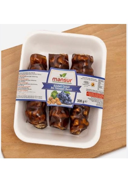 Mansur Kelebek Cevizli Bol Pekmezli Sucuk 300GR fiyatları