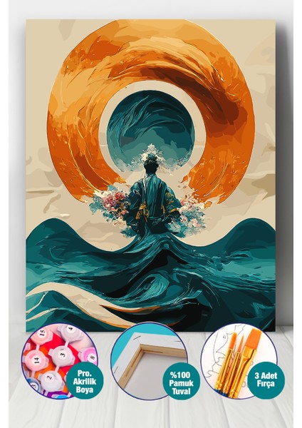 Sozsuzluk Çemberi Sayılarla Boyama Seti