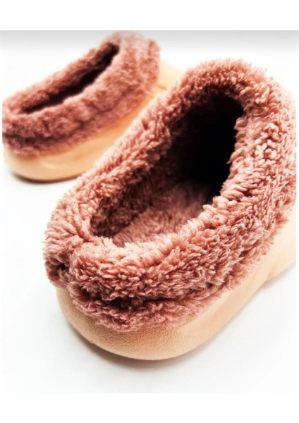 Kadın Kaymaz Taban Ev Içi Peluş Terlik modelleri