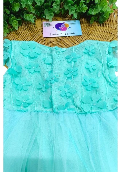 Kız Bebek/çocuk Çiçekli Işlemeli Elbise Yazlık Düğün Bayram Özel Gün modelleri