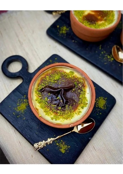 Çömlek Sütlaç Kabı - Toprak Fırın Güveç - Suffle Kabı 12 Li indirimleri